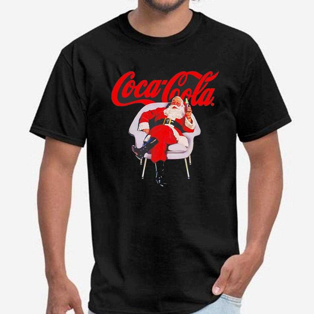 Coca Cola Santa Claus Christmas T-shirt