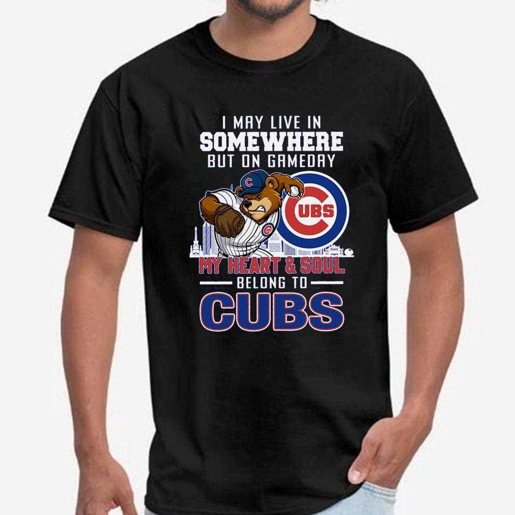 Cubs My Heart And Soul Belongs To Cubs Tee