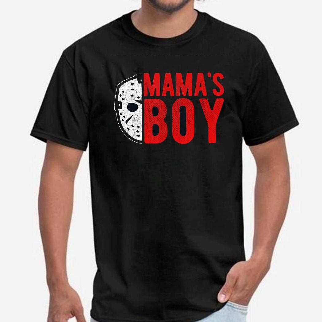 Friday The 13th Jason Mask And Axe Splatter T-shirt Friday The 13th Jason Mask And Axe Splatter T-shirt