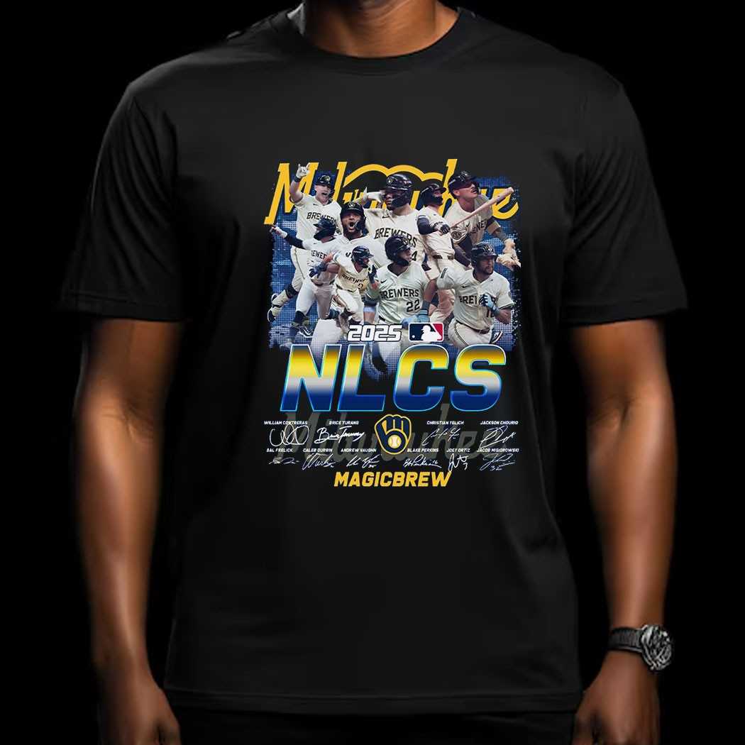 Milwaukee Brewers 2025 Nlcs Magicbrew T-shirt