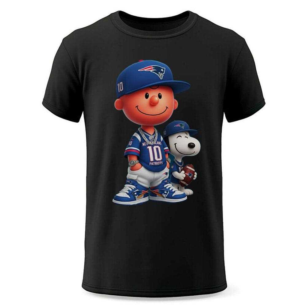 New England Patriots Charlie Brown And Snoopy Shirt New England Patriots Charlie Brown And Snoopy Shirt