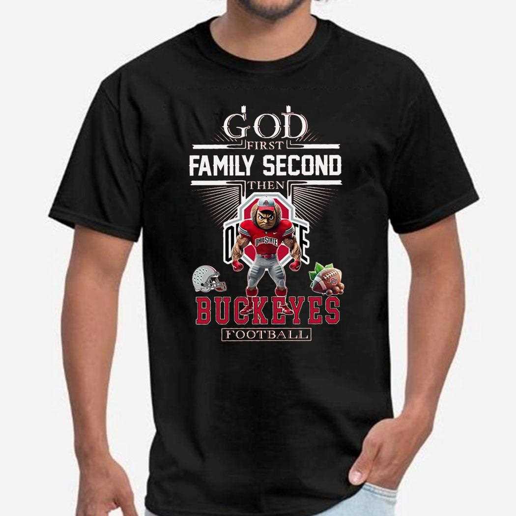 Ohio State Buckeyes God First Tee
