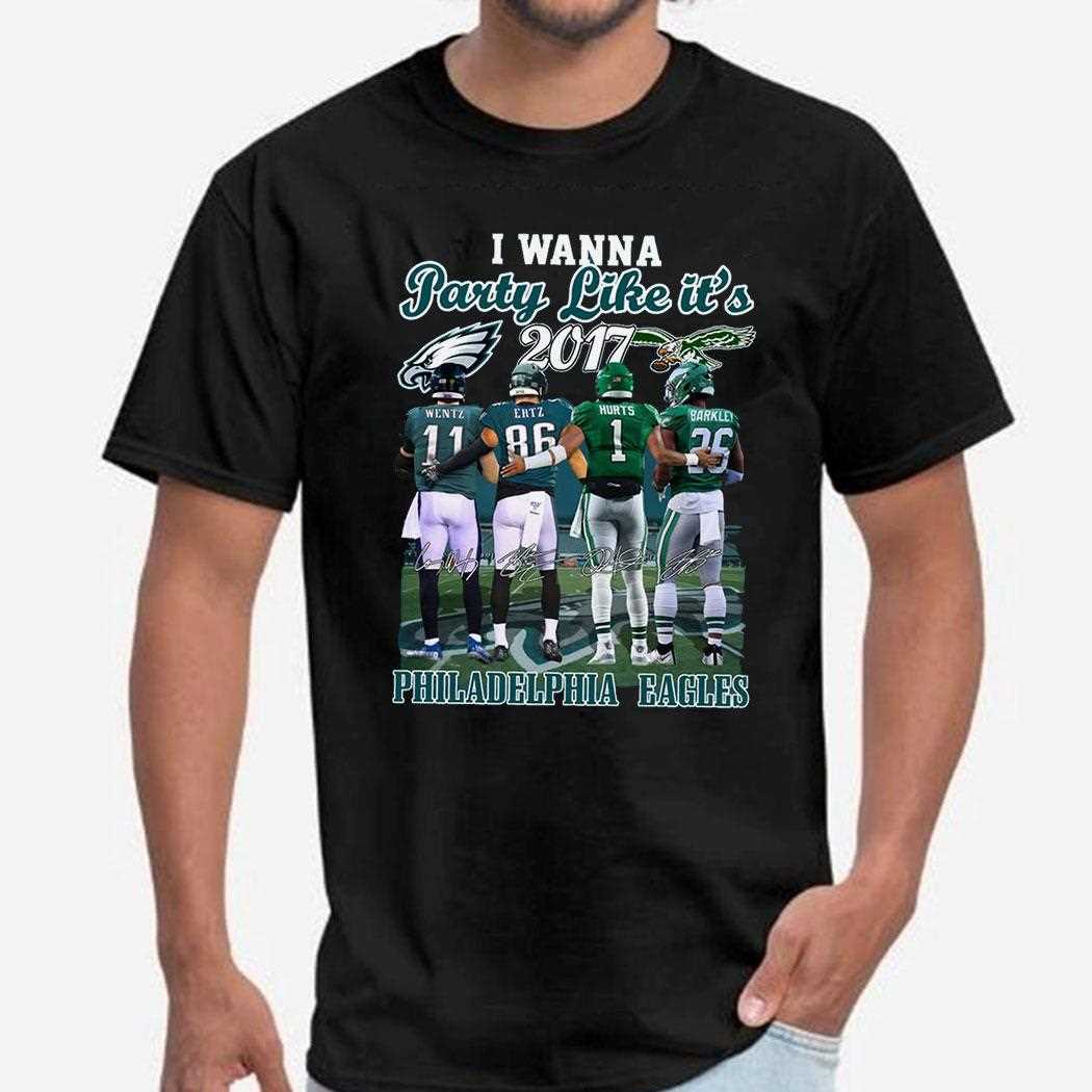 Philadelphia Eagles Party Like It’s 2017 Shirt