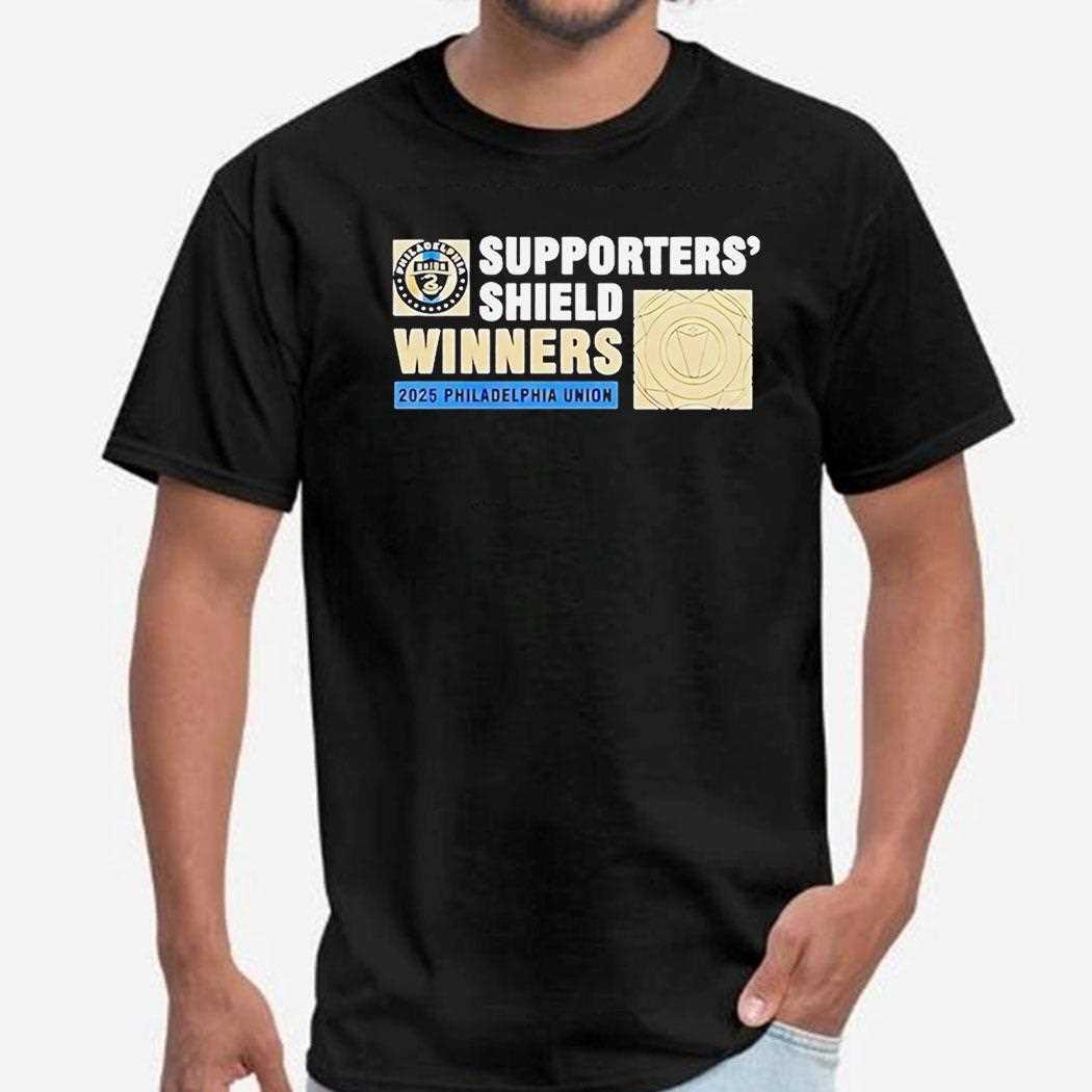 Philadelphia Union Supporters Shield Winners 2025 Shirt