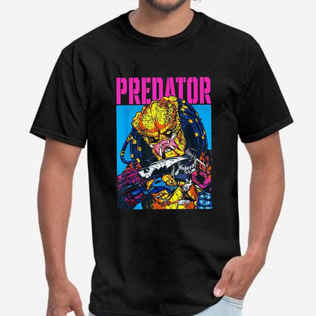 Predator Psychedelic Hunter Portrait Tee