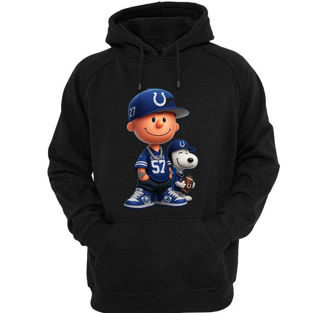 Indianapolis Colts Charlie Brown And Snoopy Shirt Indianapolis Colts Charlie Brown And Snoopy Shirt