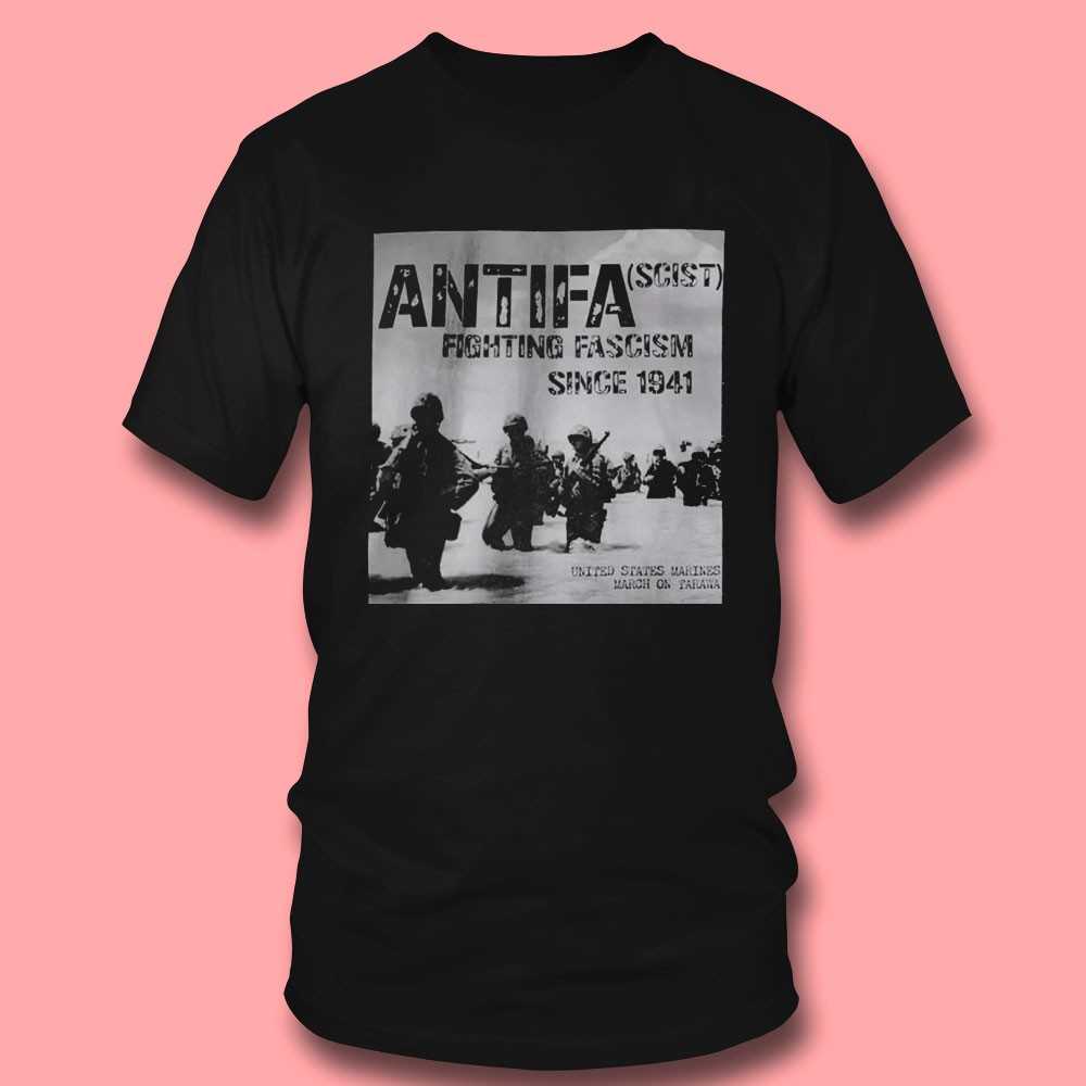 Antifascist Marines Wwii Tee