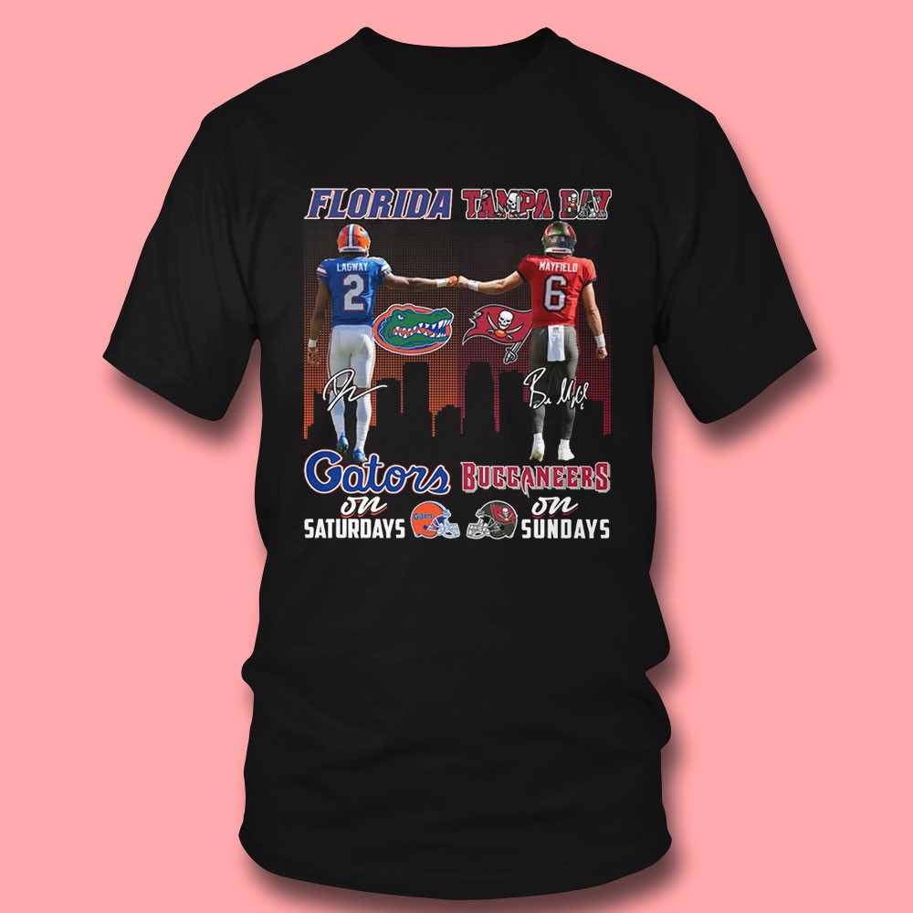 Florida Tampa Bay Gators Buccaneers Saturdays Sundays T-shirt