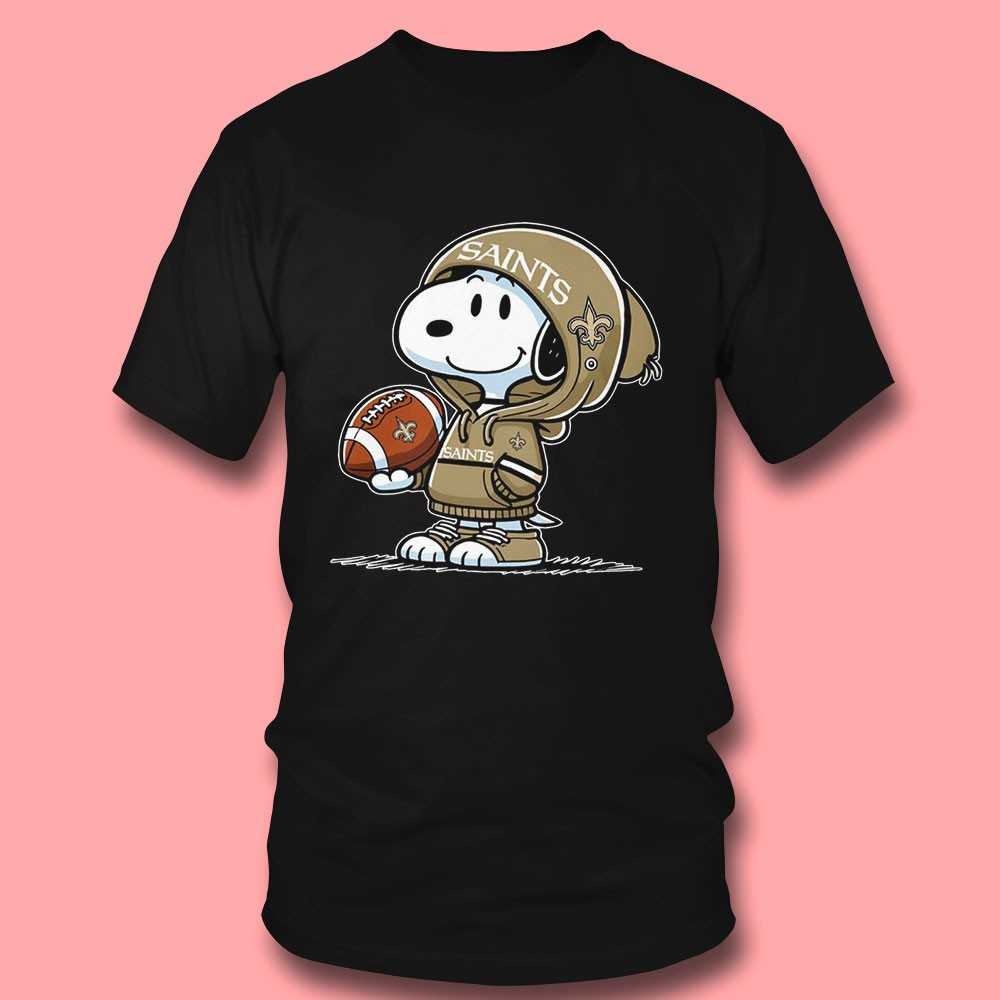 Snoopy New Orleans Saints Football Tee