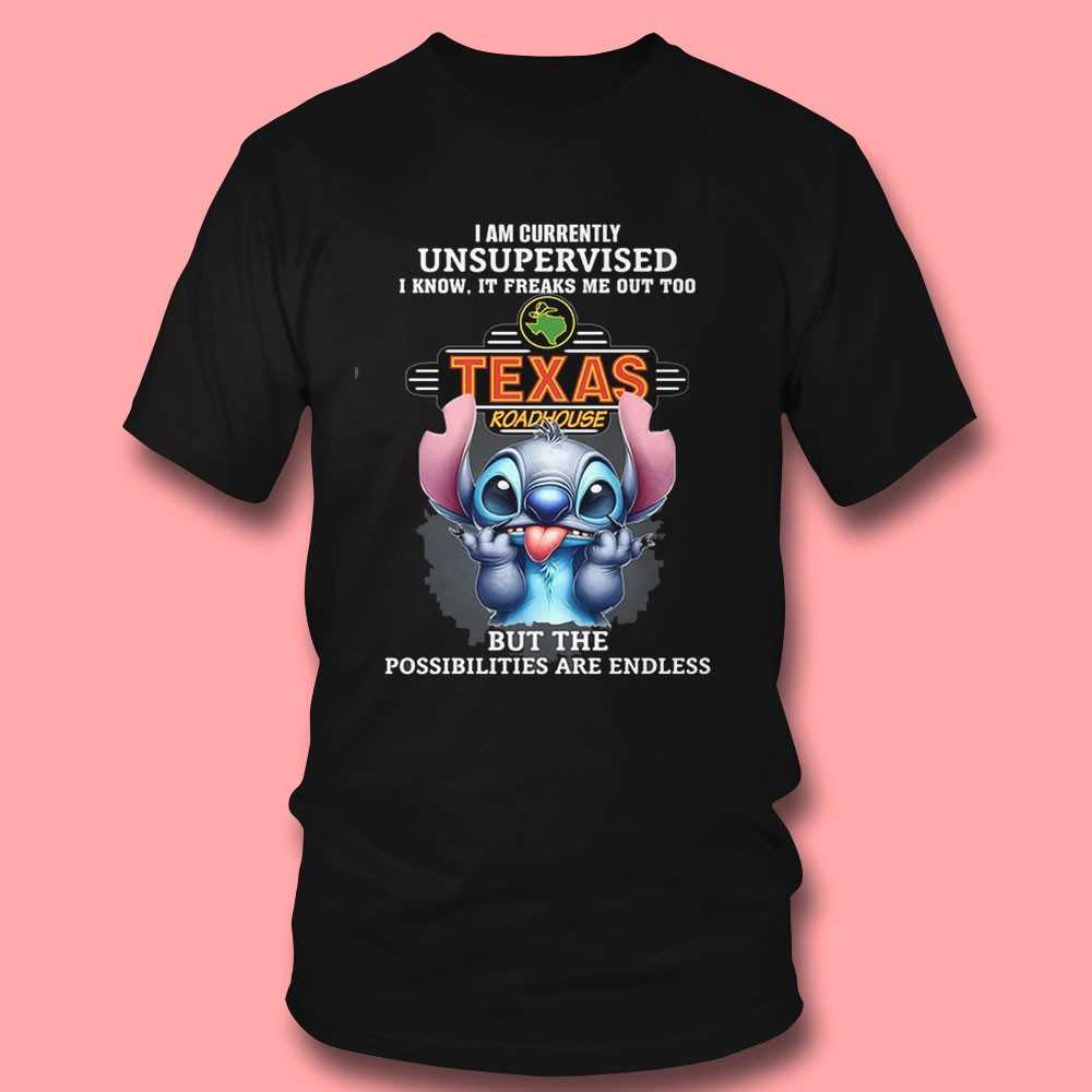 Stitch Walmart Unsupervised Endless Possibilities T-shirt Stitch Walmart Unsupervised Endless Possibilities T-shirt