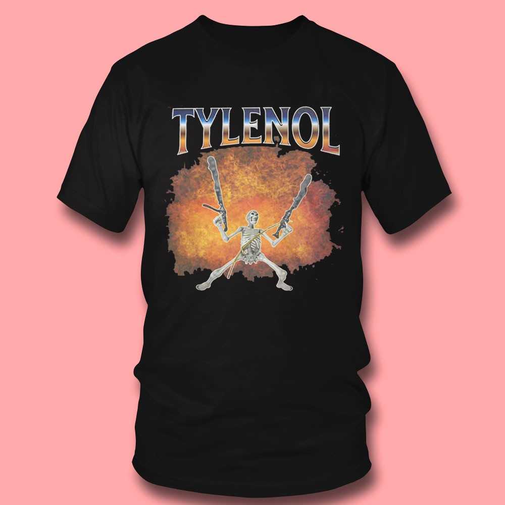 Tylenol Skeleton Shooter Tee