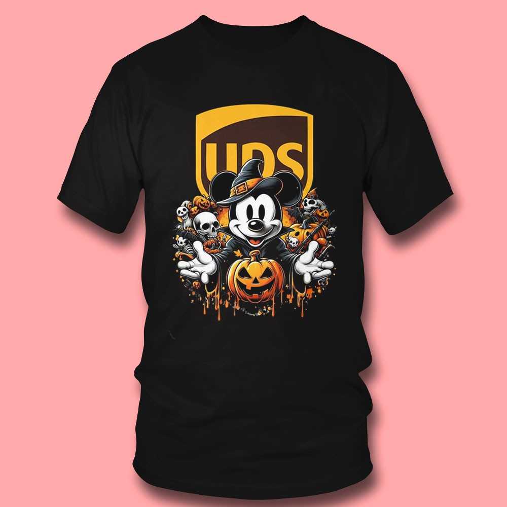 Ups Halloween Mickey Tee