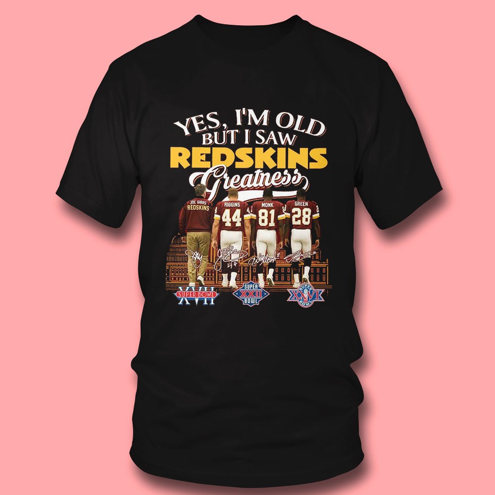 Washington Redskins Greatness Legends T-shirt