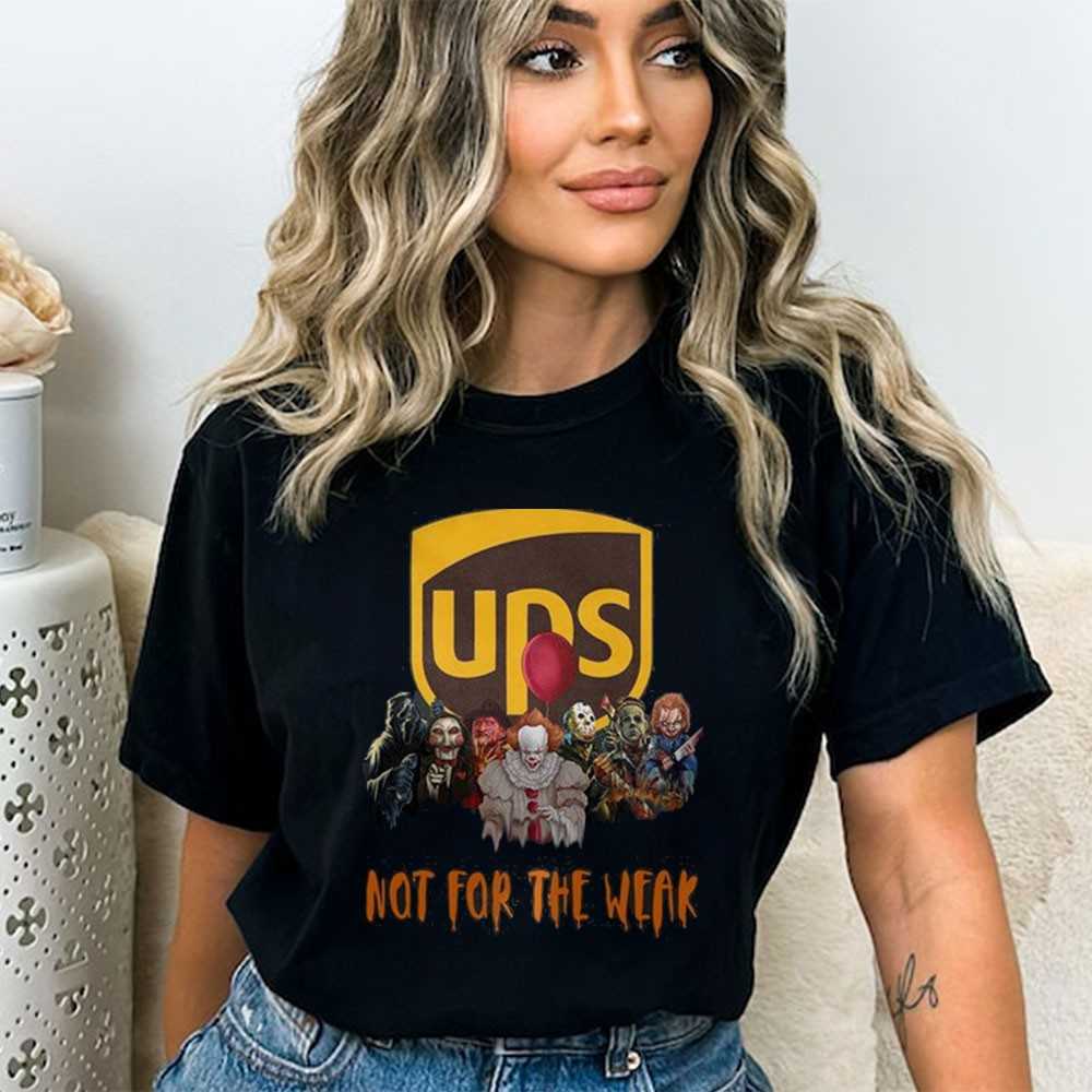 Ups Horror Crew Not For The Weak Shirt Ups Horror Crew Not For The Weak Shirt