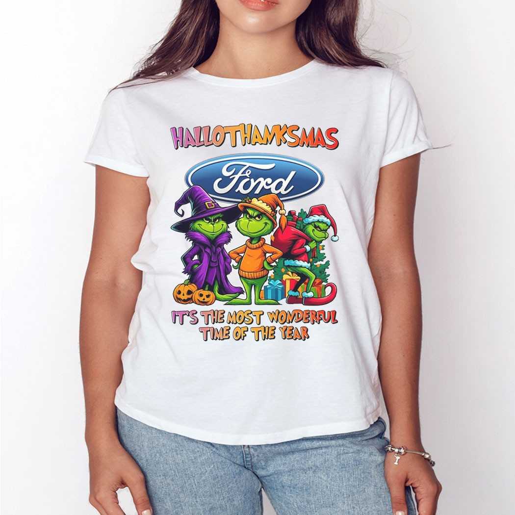 Ford Hallothanksmas Grinch Trio Tee