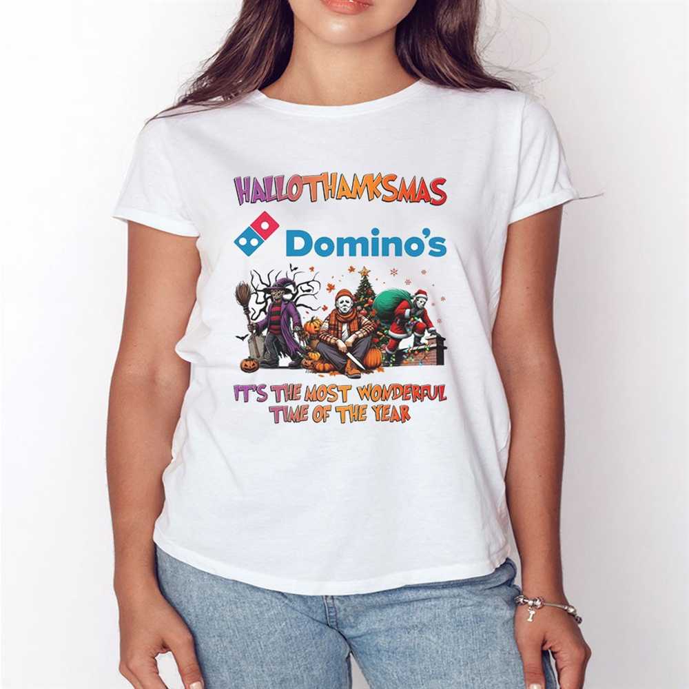 Hallothanksmas Horror Crew Food Lion It’s The Most Wonderful Time Of The Year Tee