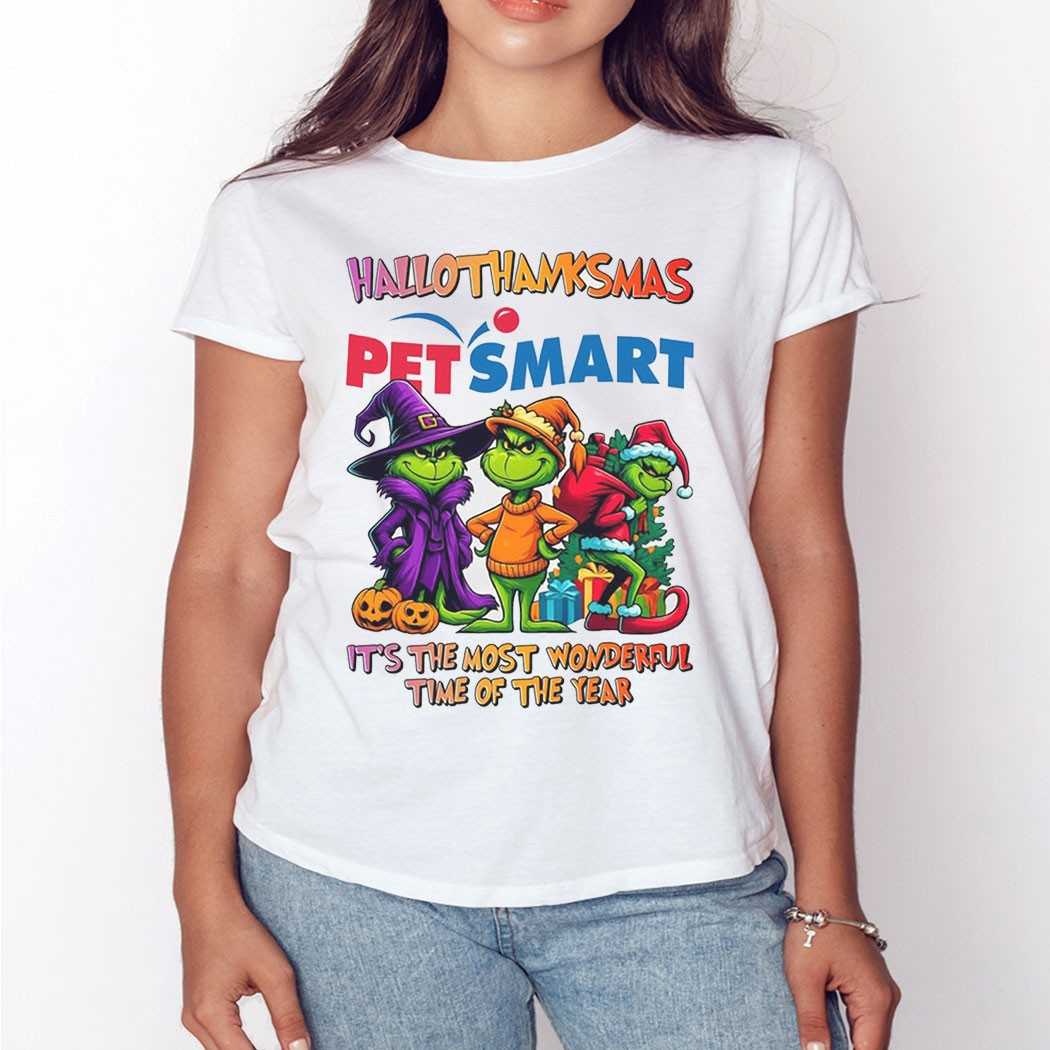 Petsmart Hallothanksmas Grinch Trio Tee