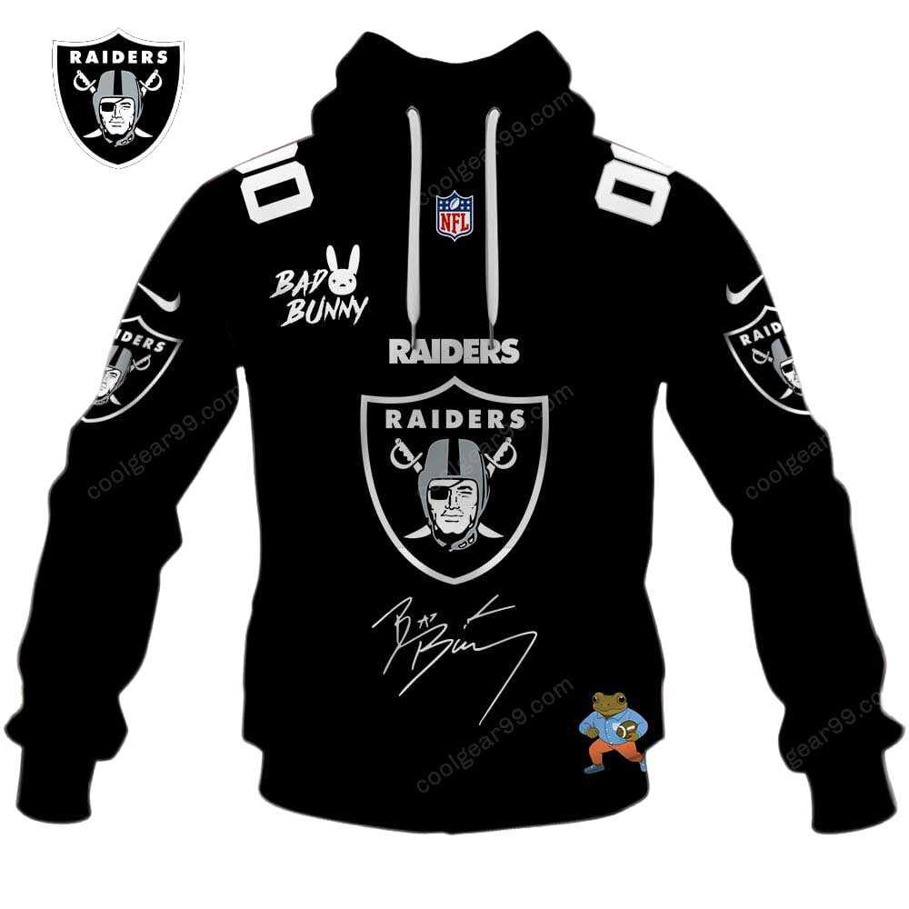 Las Vegas Raiders X Bad Bunny Super Bowl Lx 2026 Hoodie