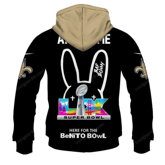 New York Giants X Bad Bunny Super Bowl Lx 2026 Hoodie
