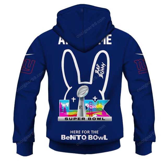 New York Jets X Bad Bunny Super Bowl Lx 2026 Hoodie