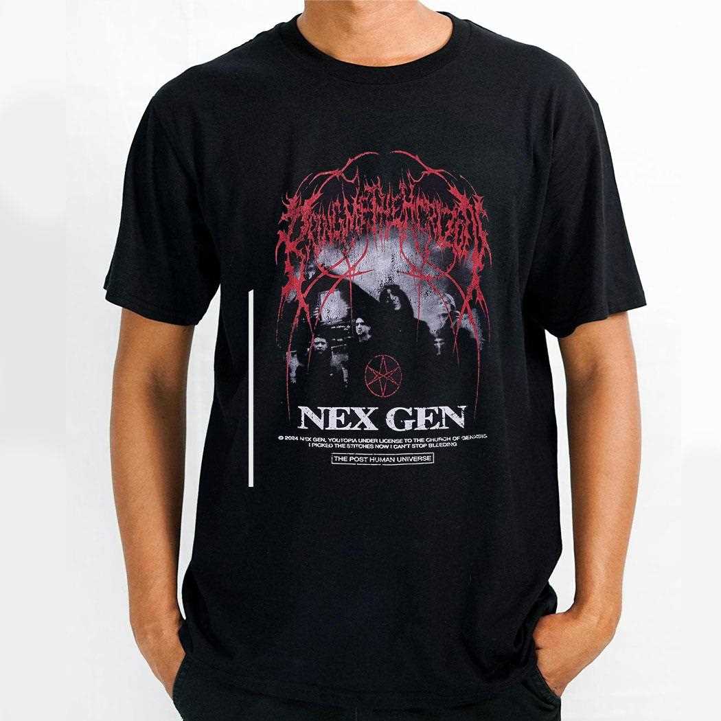 Nex Gen The Post Human Universe Band T-shirt
