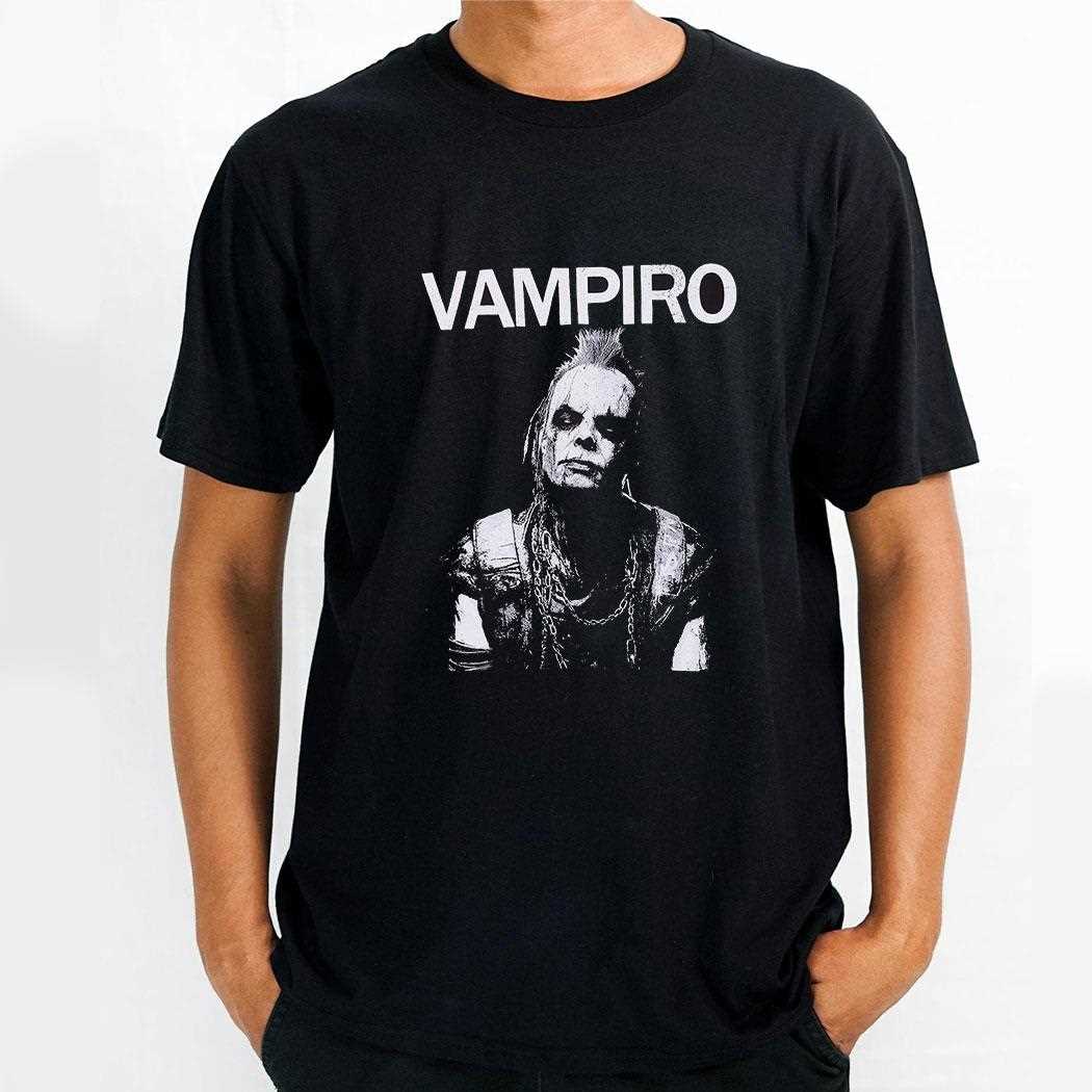 Pro Wrestling Vampiro Buried But Not Dead T-shirt