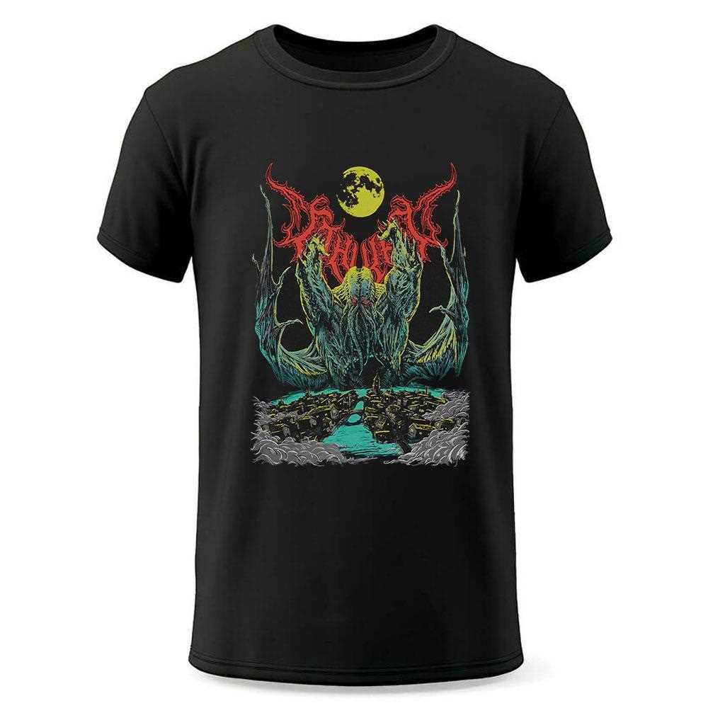 Ghost X Ghost Cthulhu T-shirt