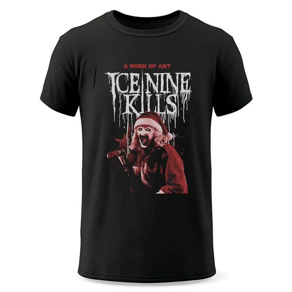 Ice Nine Kills X Terrifier A Work Of Art T-shirt