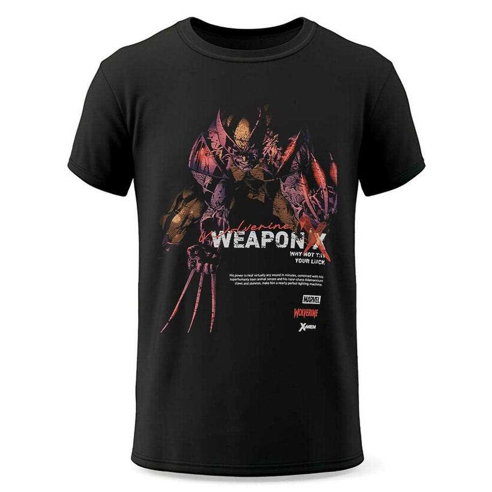 Marvel Wolverine And Weapon X Comic Art T-shirt