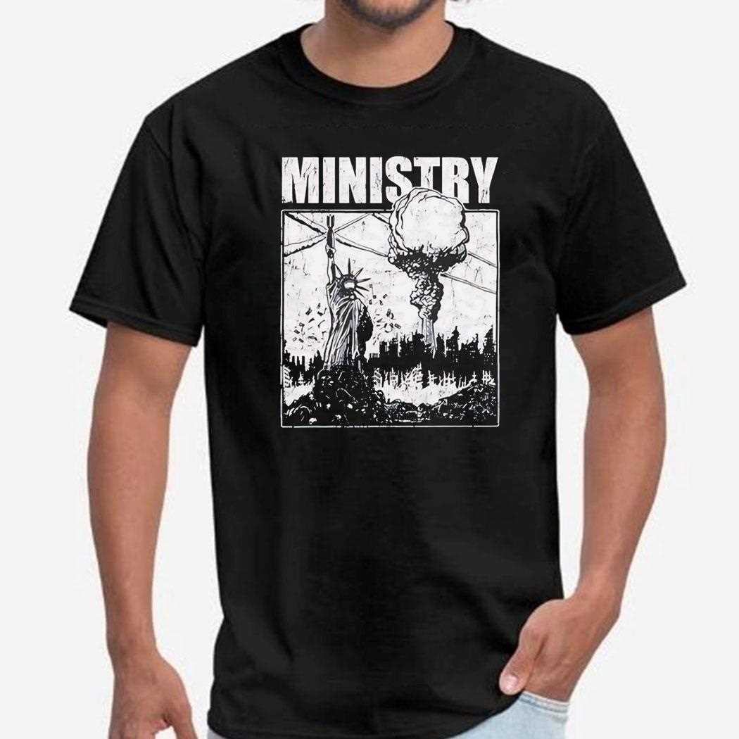 Ministry Statue Of Misery Tee