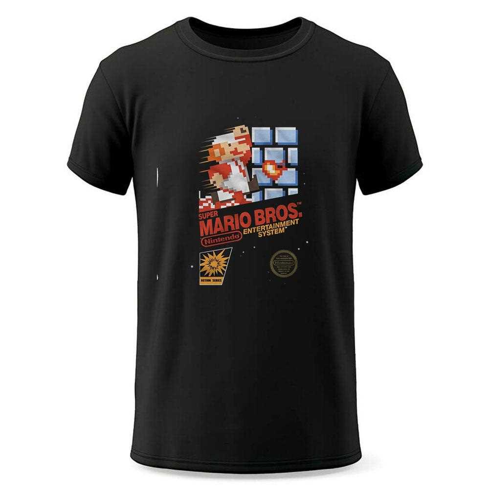 Super Mario Bros Classic 8-bit T-shirt