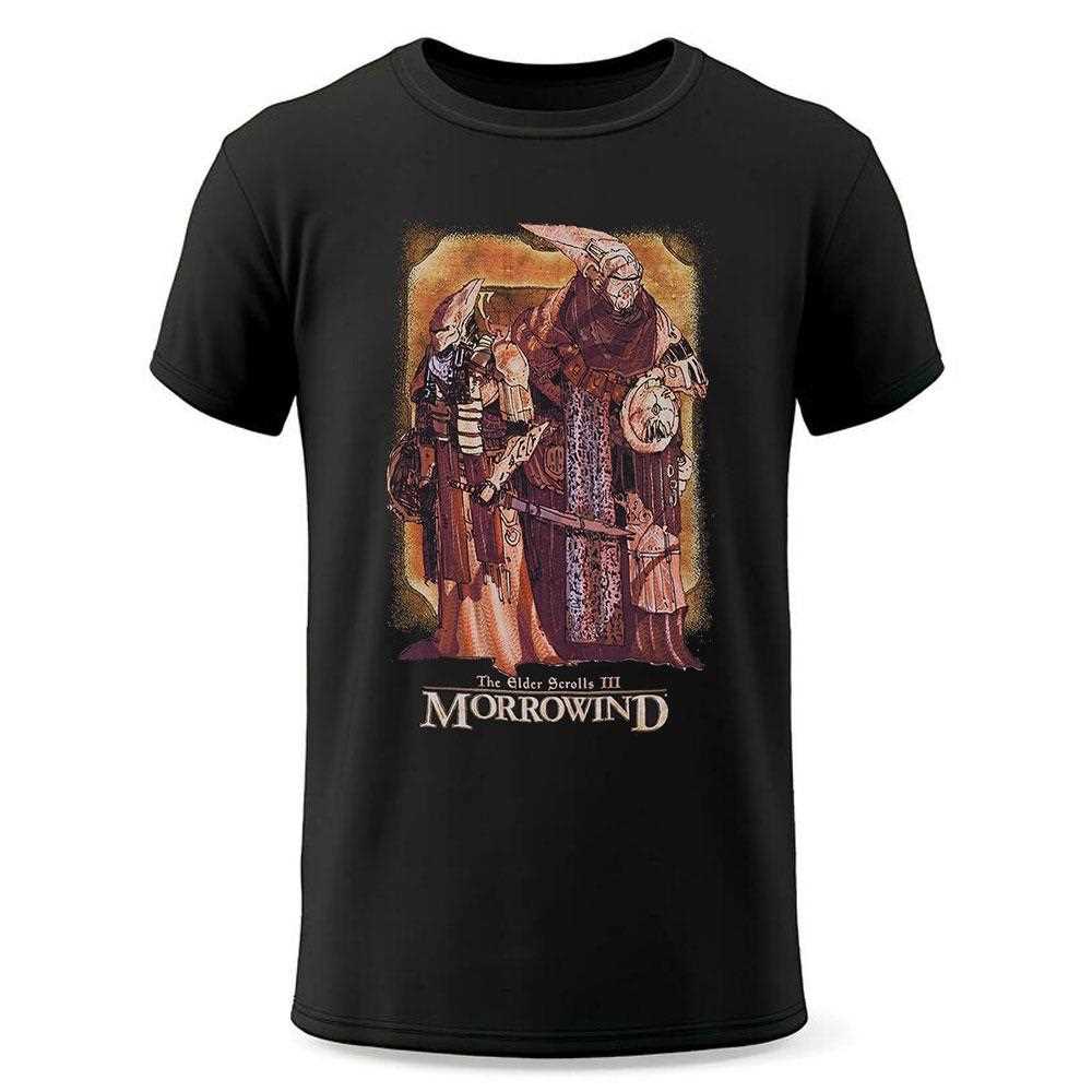 The Elder Scrolls Iii Morrowind Characters T-shirt