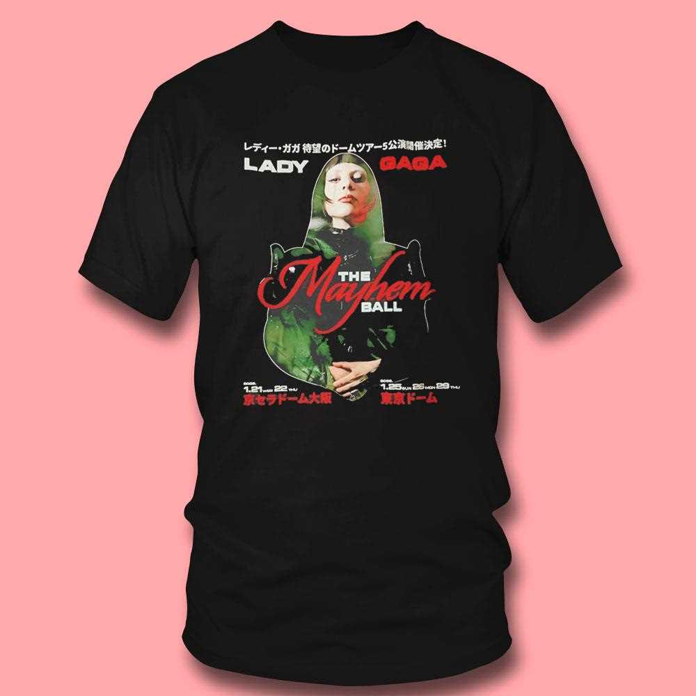 Lady Gaga The Mayhem Ball Tee Lady Gaga The Mayhem Ball Tee
