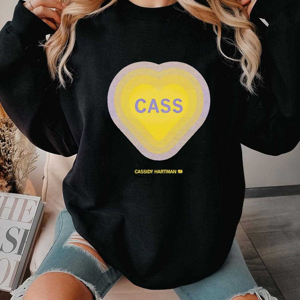 Cass In Heart Cassidy Hartman Tee Cass In Heart Cassidy Hartman Tee