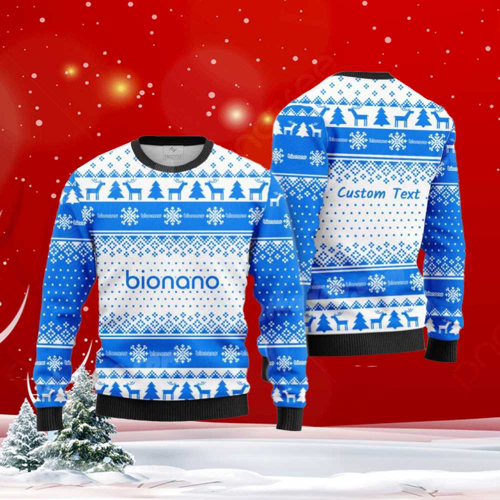 Bionano Genomics Inc Ugly Christmas Sweater Bionano Genomics Inc Ugly Christmas Sweater
