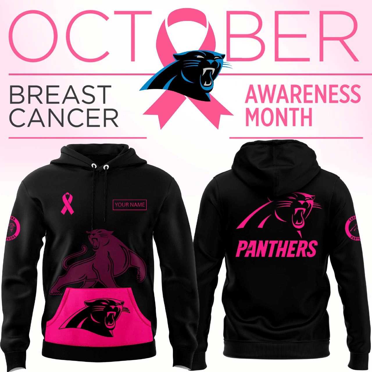 Buffalo Bills Breast Cancer Awareness Hoodie