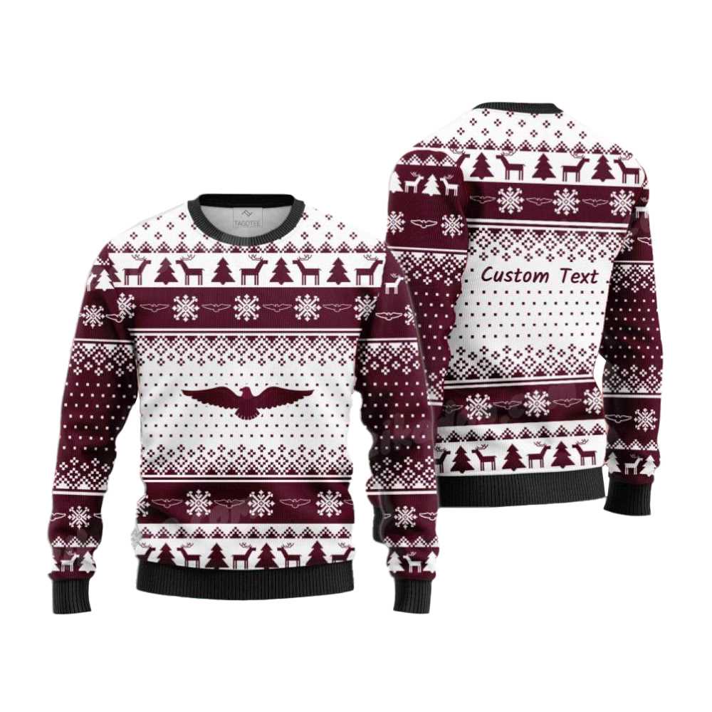 Cashmere Valley Bank Xmas Holiday Ugly Christmas Sweater
