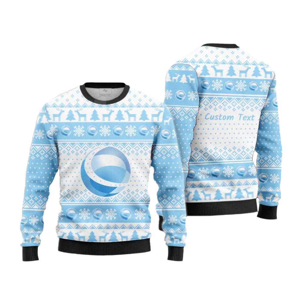 Centric Financial Corp Xmas Holiday Ugly Christmas Sweater