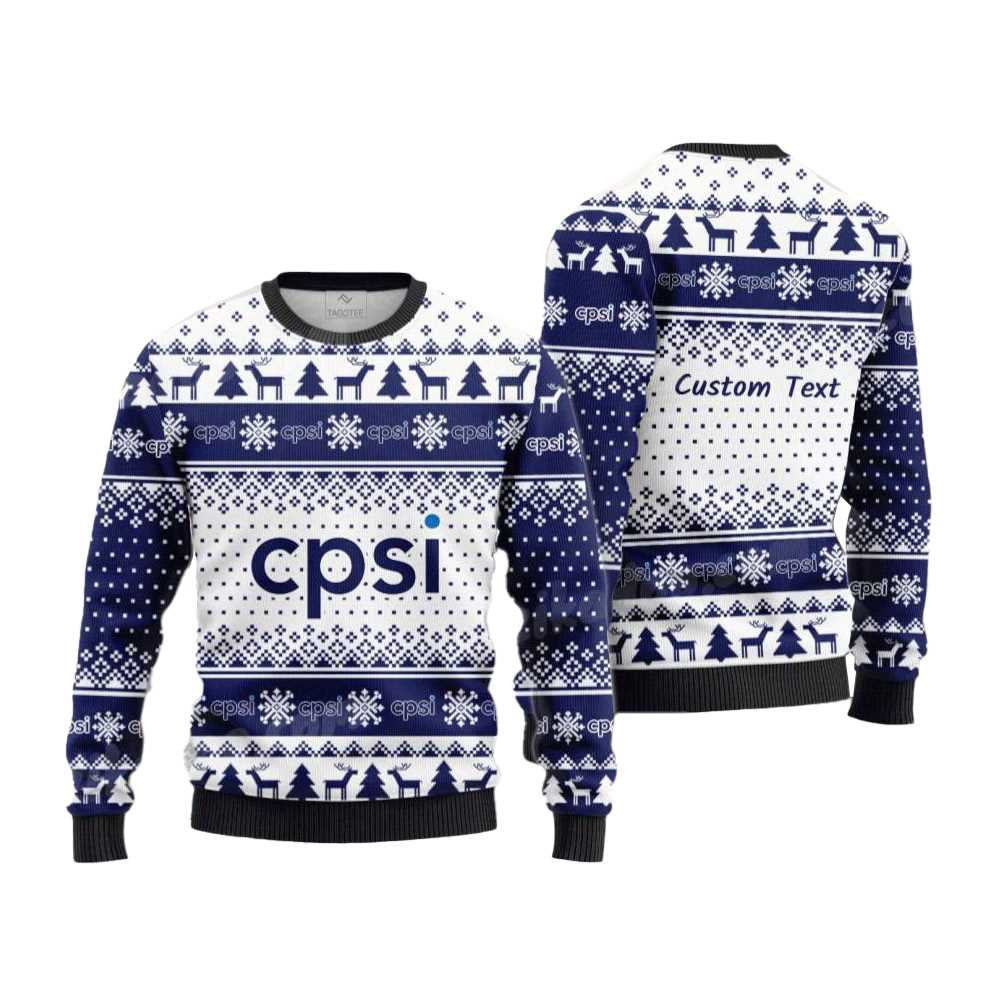 Computer Programs And Systems Inc Ugly Christmas Sweater