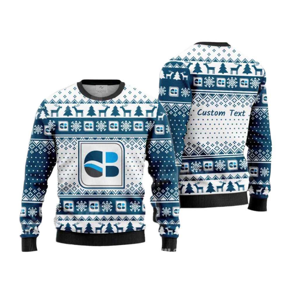 Cortland Bancorp Ugly Christmas Sweater