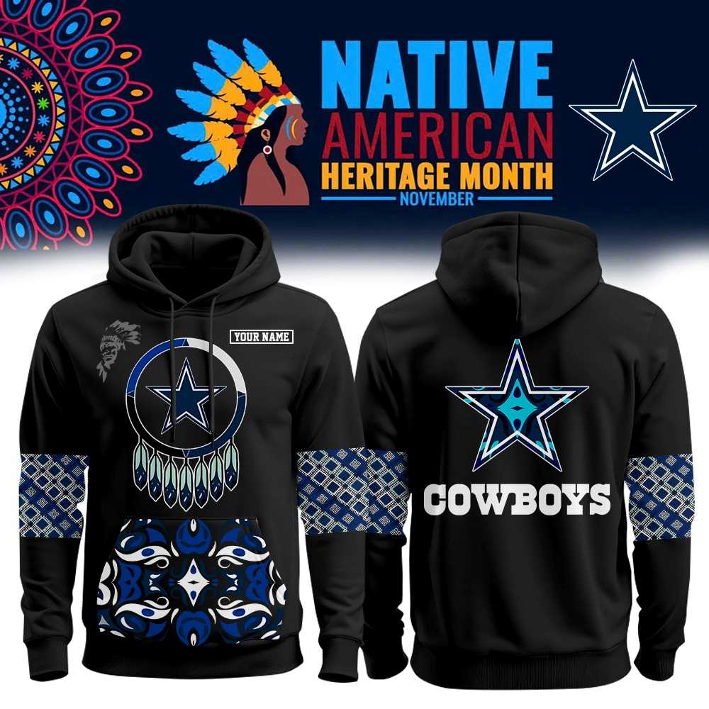 Dallas Cowboys Native American Heritage Month Hoodie