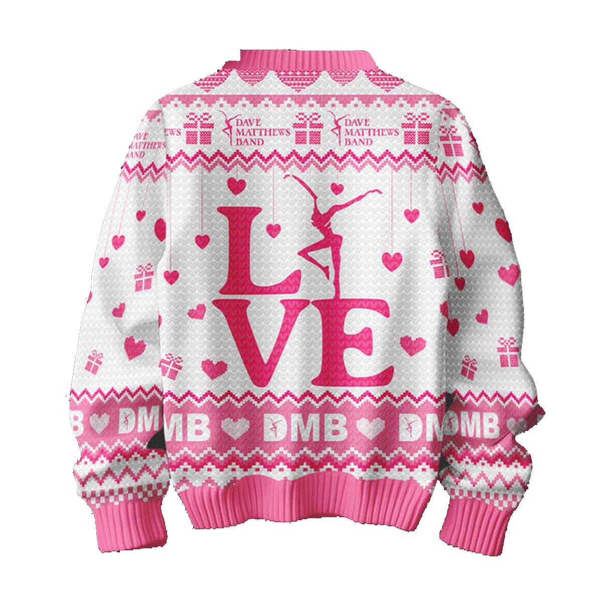 Dave Matthews Band Happy Valentine You And Me 2025 Ugly Sweater Dave Matthews Band Happy Valentine You And Me 2025 Ugly Sweater