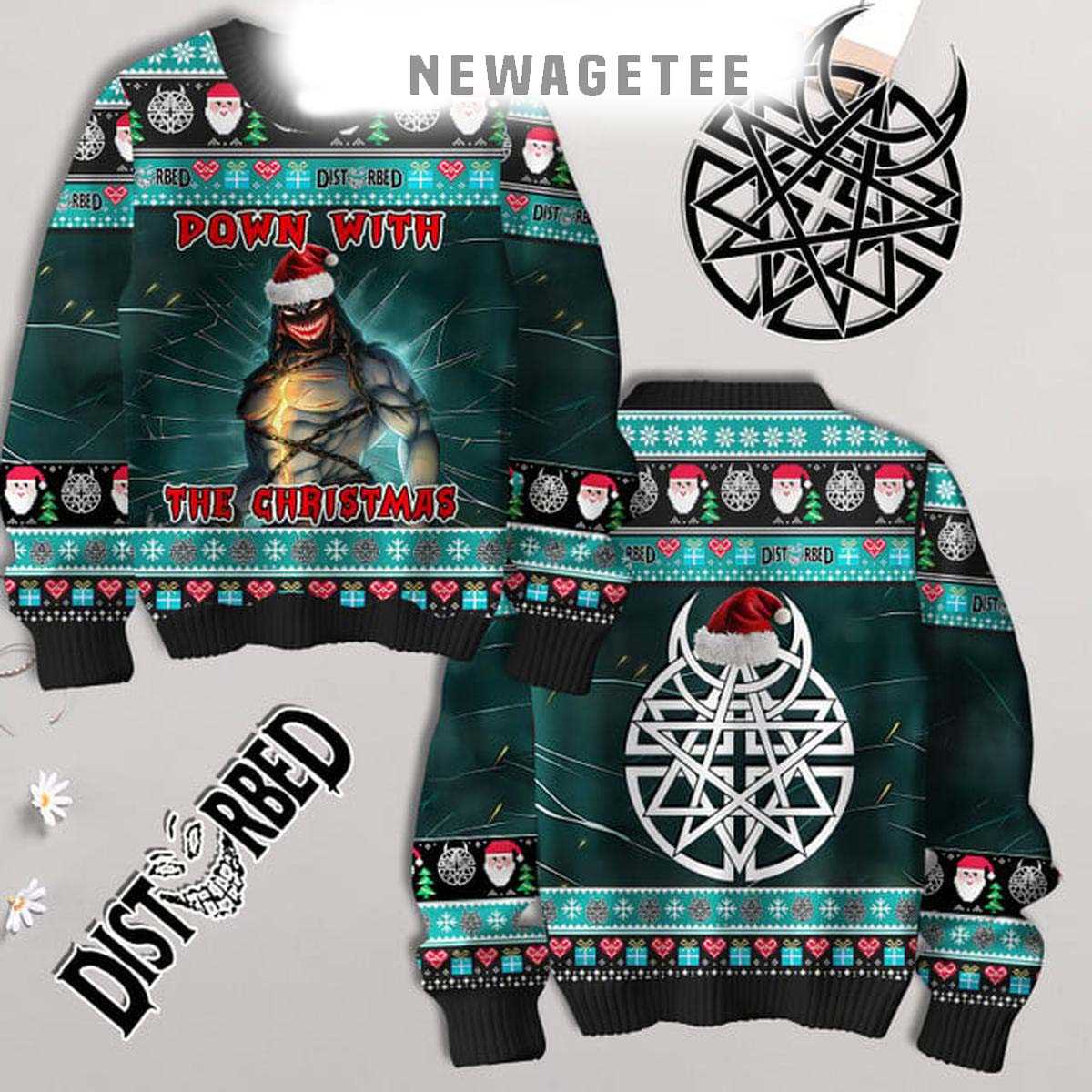 Disturbed The Sickness Get Down With The 2025 Ugly Christmas Sweater