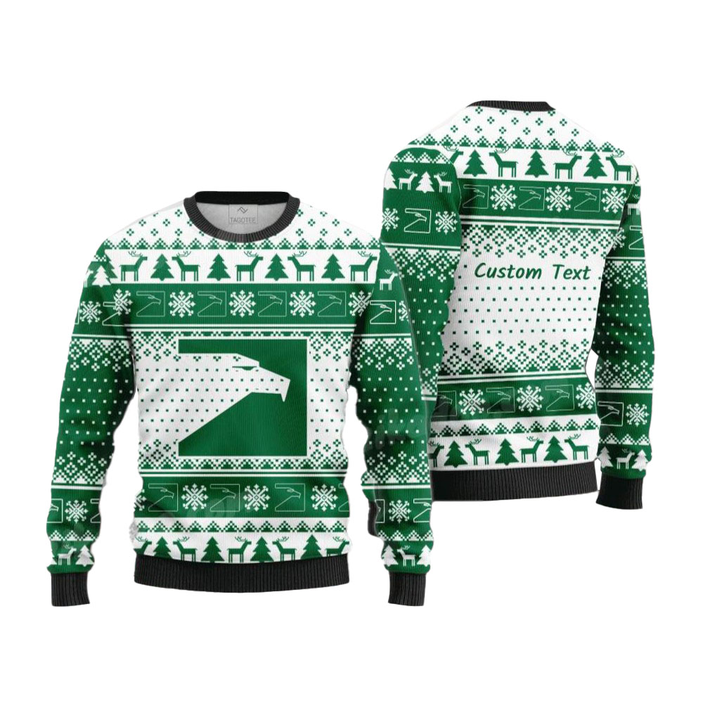 Eagle Financial Services Ugly Christmas Sweater