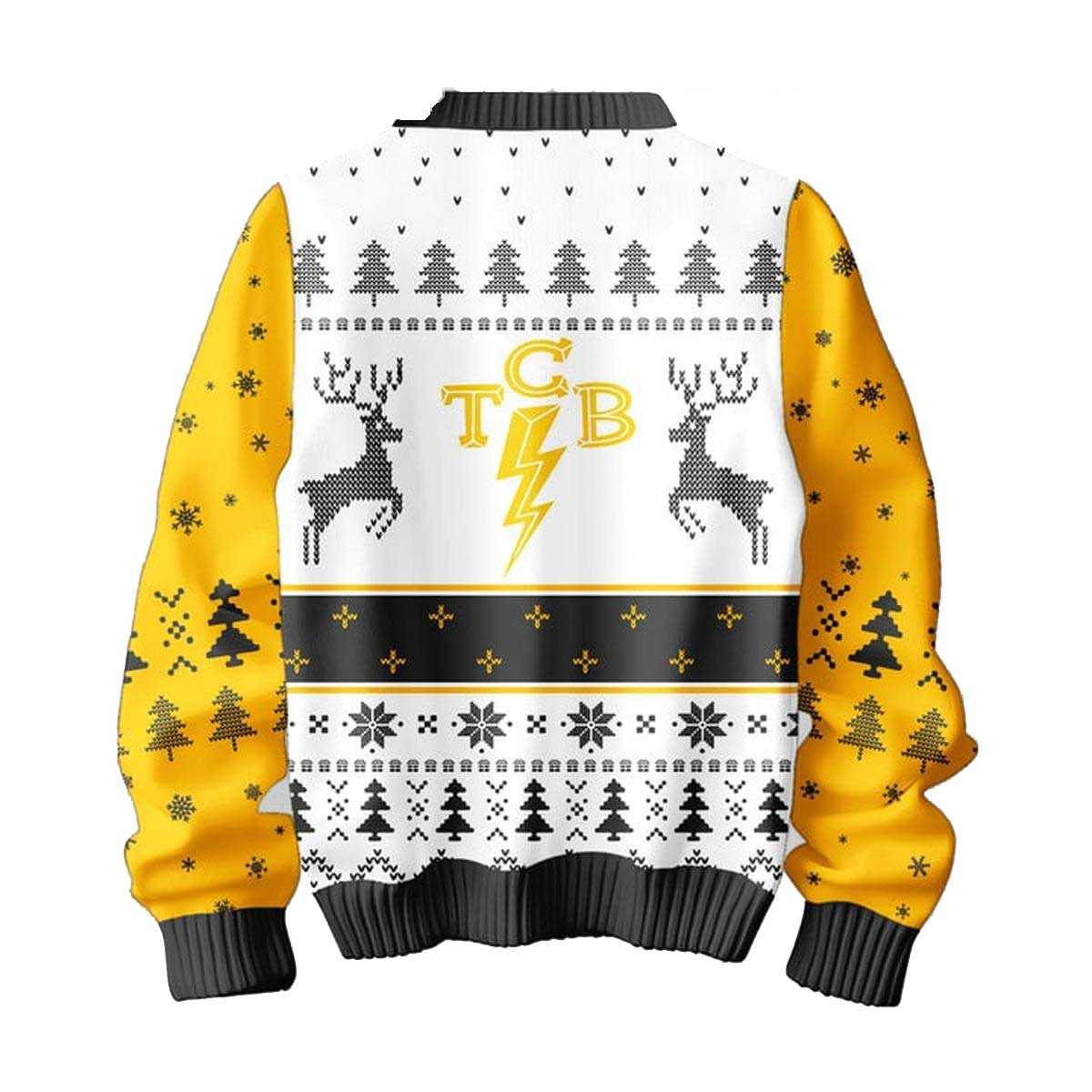 Elvis Presley With Tcb Band On Christmas 2024 Ugly Sweater Elvis Presley With Tcb Band On Christmas 2024 Ugly Sweater