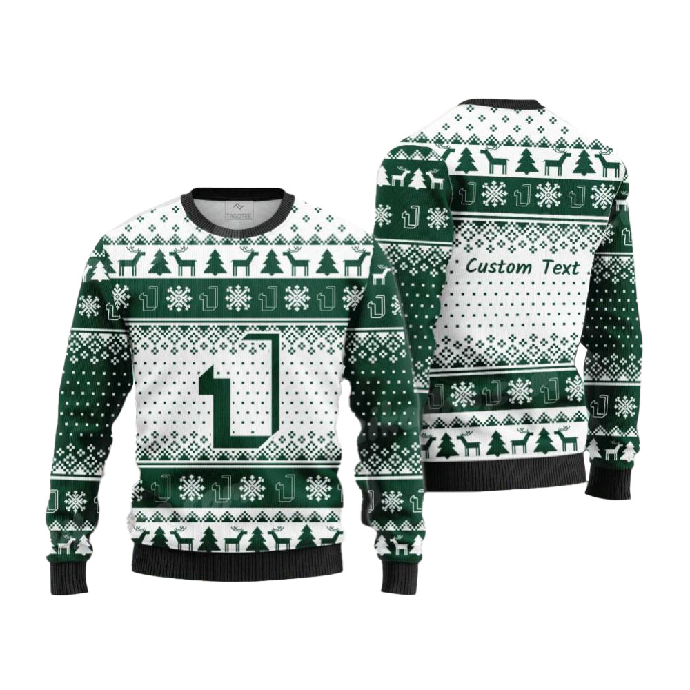 First Miami Bancorp Inc Christmas Sweatshirt Sweater