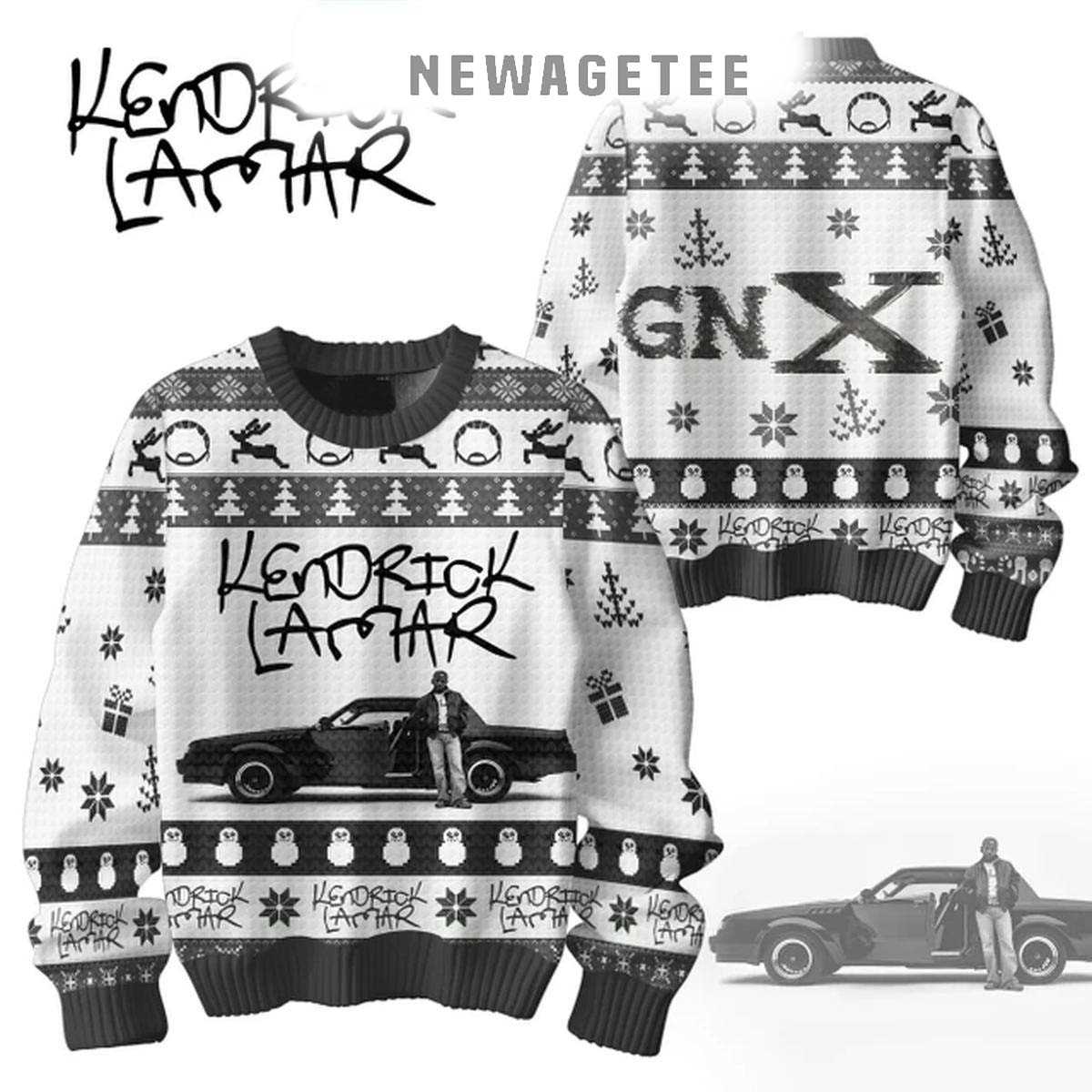 Kendrick Lamar Gnx Not Like Us In 2024 Christmas Ugly Sweater