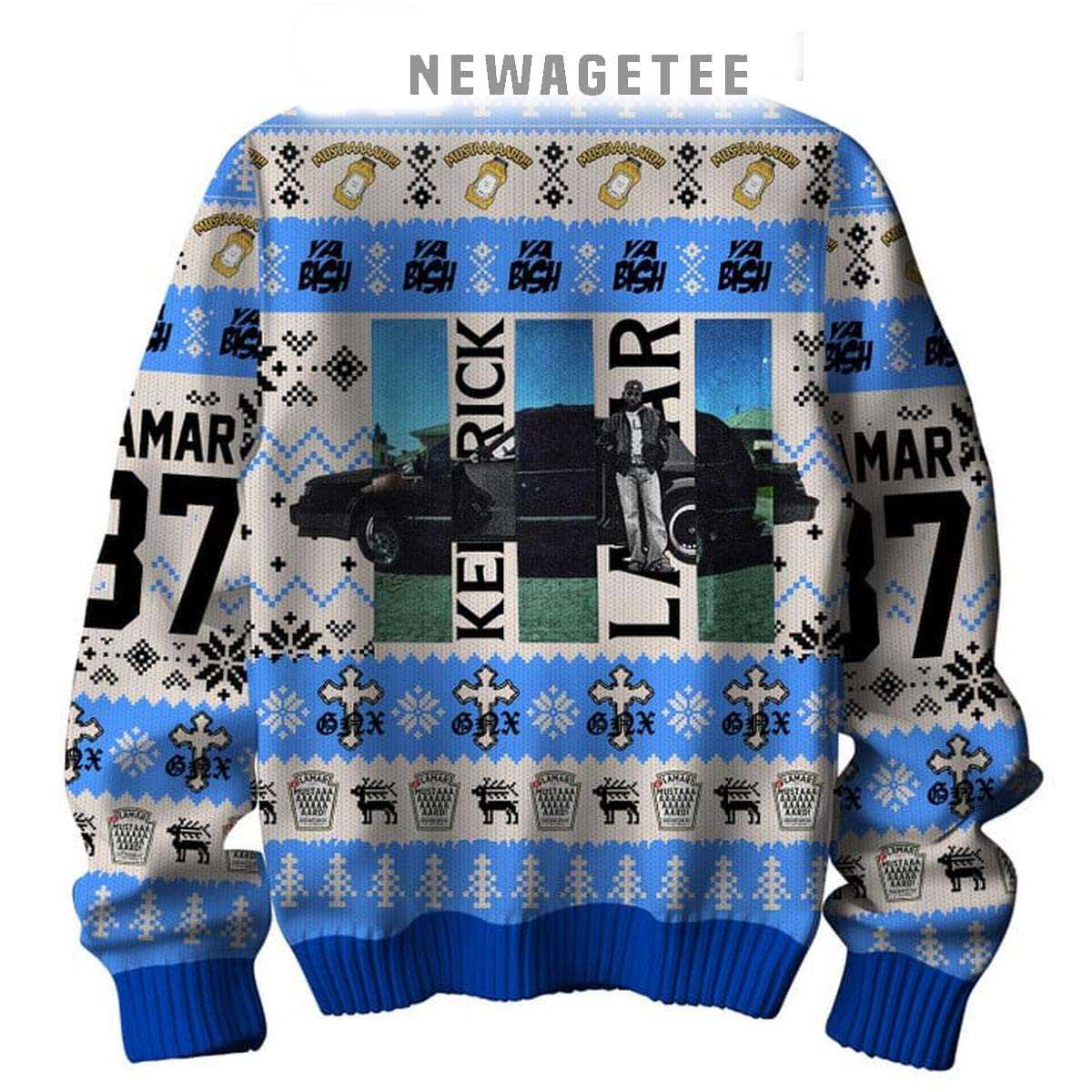 Kendrick Lamar Mustard They Not Like Us Be Merry 2025 Ugly Christmas Sweater Kendrick Lamar Mustard They Not Like Us Be Merry 2025 Ugly Christmas Sweater