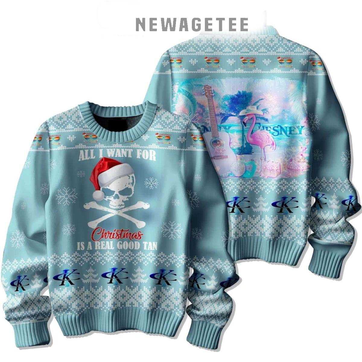Kenny Chesney Real Good Tan Is All I Want For 2025 Ugly Christmas Sweater Kenny Chesney Real Good Tan Is All I Want For 2025 Ugly Christmas Sweater