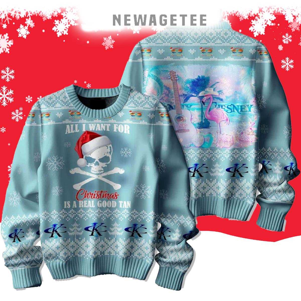 Kenny Chesney Real Good Tan Is All I Want For 2025 Ugly Christmas Sweater Kenny Chesney Real Good Tan Is All I Want For 2025 Ugly Christmas Sweater
